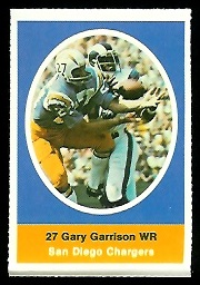 1972 Sunoco Stamps      560     Gary Garrison